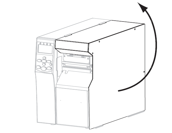 Zebra 105SL Plus打印机如何手动校准色带和介质传感器